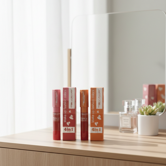 4 in 1 Multicolor Lipstick and Eyeshadow Stick – Creamy Makeup Stick