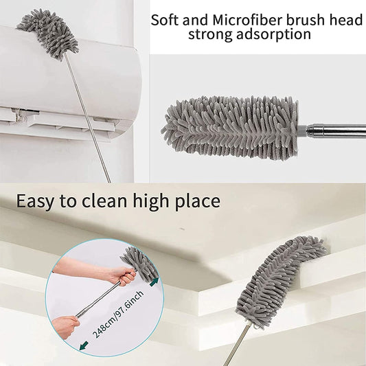 Microfiber Duster with Extension Pole