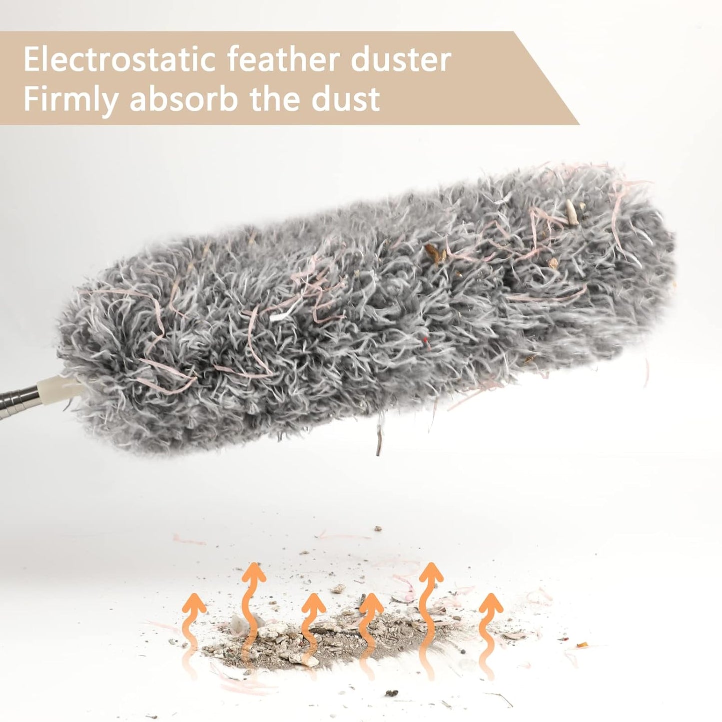 Microfiber Duster with Extension Pole