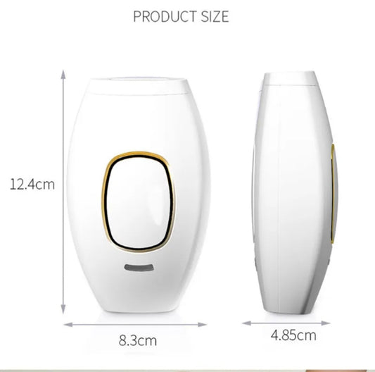 IPL Laser Hair Removal Handset System for Women & Men with Razor & Safety Glasses